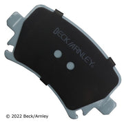 Disc Brake Pad and Hardware Kit Beck Arnley 085-6759