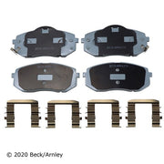 Disc Brake Pad and Hardware Kit Beck Arnley 085-6784