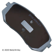 Disc Brake Pad and Hardware Kit Beck Arnley 085-6784