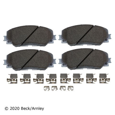 Disc Brake Pad and Hardware Kit Beck Arnley 085-6786