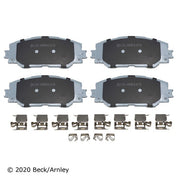 Disc Brake Pad and Hardware Kit Beck Arnley 085-6786