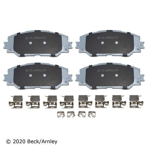 Disc Brake Pad and Hardware Kit Beck Arnley 085-6786