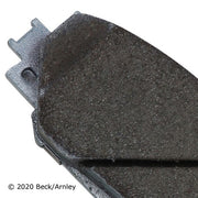 Disc Brake Pad and Hardware Kit Beck Arnley 085-6786