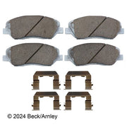 Disc Brake Pad and Hardware Kit Beck Arnley 085-6789