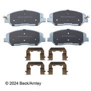 Disc Brake Pad and Hardware Kit Beck Arnley 085-6789
