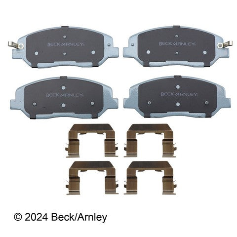 Disc Brake Pad and Hardware Kit Beck Arnley 085-6789