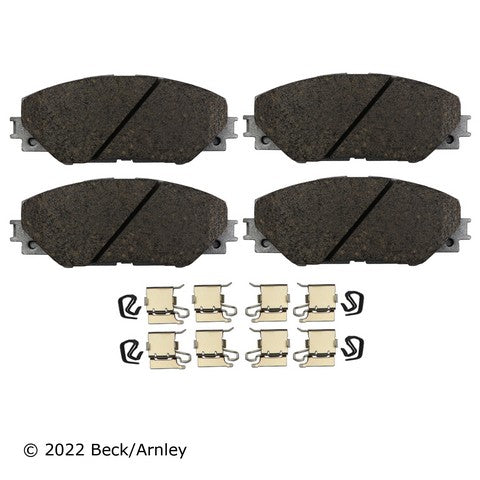 Disc Brake Pad and Hardware Kit Beck Arnley 085-6790