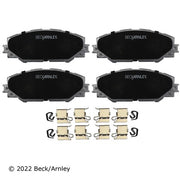 Disc Brake Pad and Hardware Kit Beck Arnley 085-6790