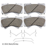 Disc Brake Pad and Hardware Kit Beck Arnley 085-6791