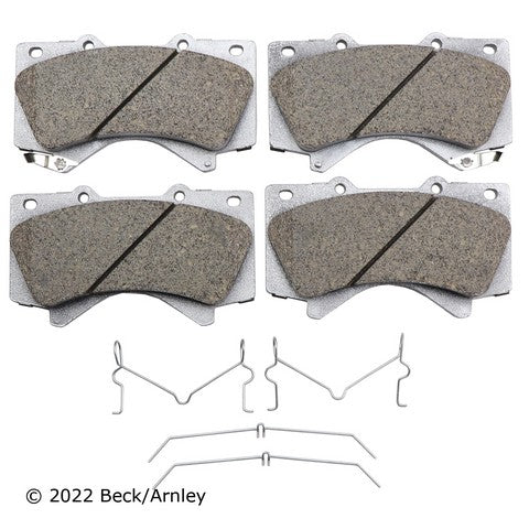 Disc Brake Pad and Hardware Kit Beck Arnley 085-6791