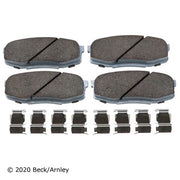Disc Brake Pad and Hardware Kit Beck Arnley 085-6793