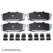 Disc Brake Pad and Hardware Kit Beck Arnley 085-6793