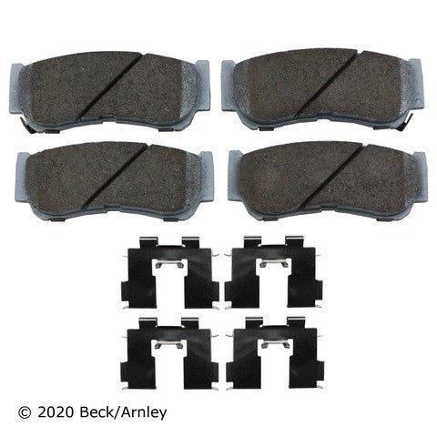 Disc Brake Pad and Hardware Kit Beck Arnley 085-6797