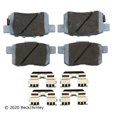Disc Brake Pad and Hardware Kit Beck Arnley 085-6798