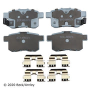 Disc Brake Pad and Hardware Kit Beck Arnley 085-6798