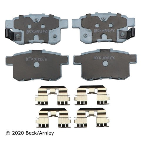 Disc Brake Pad and Hardware Kit Beck Arnley 085-6798