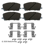 Disc Brake Pad and Hardware Kit Beck Arnley 085-6805