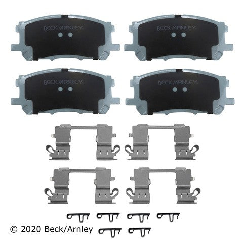 Disc Brake Pad and Hardware Kit Beck Arnley 085-6805