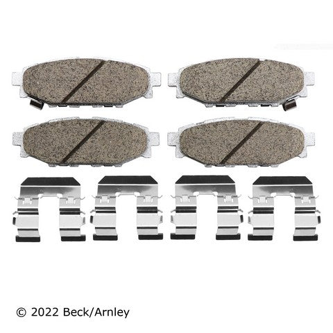 Disc Brake Pad and Hardware Kit Beck Arnley 085-6811