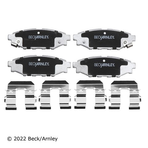 Disc Brake Pad and Hardware Kit Beck Arnley 085-6811