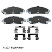 Disc Brake Pad and Hardware Kit Beck Arnley 085-6816
