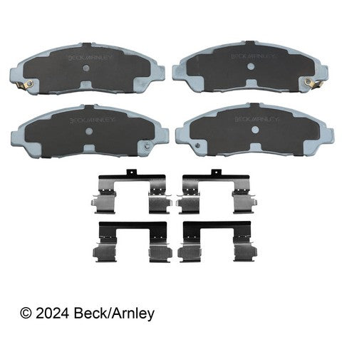Disc Brake Pad and Hardware Kit Beck Arnley 085-6816