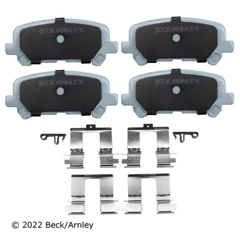 Disc Brake Pad and Hardware Kit Beck Arnley 085-6817