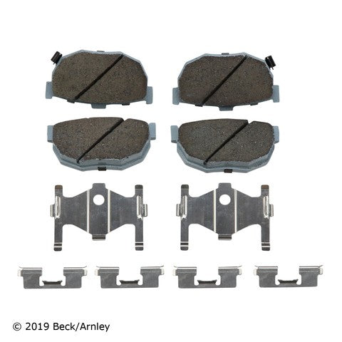 Disc Brake Pad and Hardware Kit Beck Arnley 085-6823