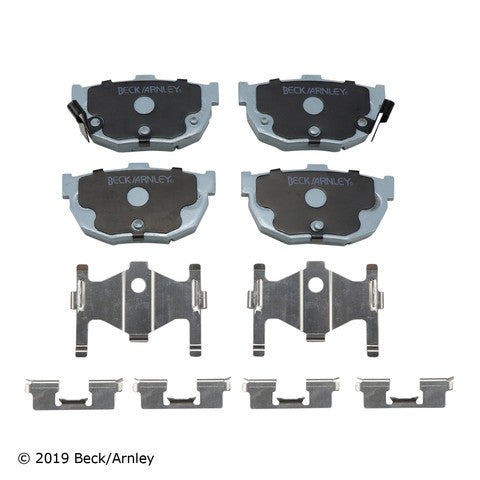 Disc Brake Pad and Hardware Kit Beck Arnley 085-6823