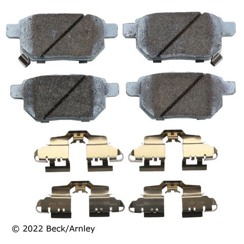 Disc Brake Pad and Hardware Kit Beck Arnley 085-6824