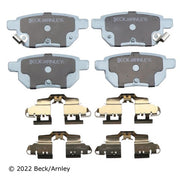 Disc Brake Pad and Hardware Kit Beck Arnley 085-6824