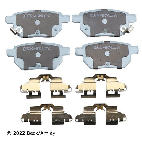 Disc Brake Pad and Hardware Kit Beck Arnley 085-6824