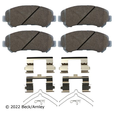 Disc Brake Pad and Hardware Kit Beck Arnley 085-6831