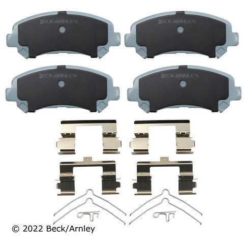 Disc Brake Pad and Hardware Kit Beck Arnley 085-6831