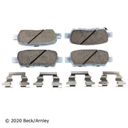 Disc Brake Pad and Hardware Kit Beck Arnley 085-6832