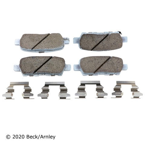 Disc Brake Pad and Hardware Kit Beck Arnley 085-6832