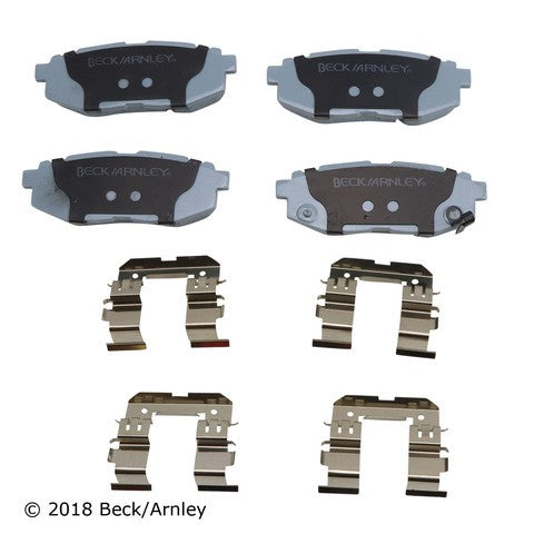 Disc Brake Pad and Hardware Kit Beck Arnley 085-6870