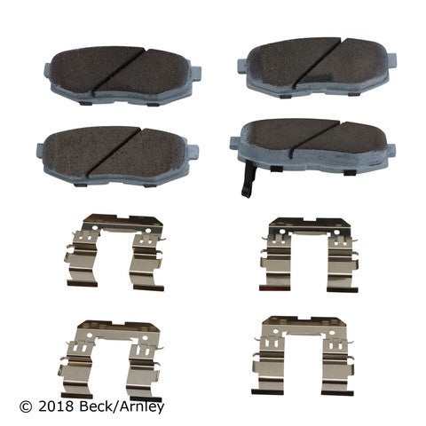 Disc Brake Pad and Hardware Kit Beck Arnley 085-6870