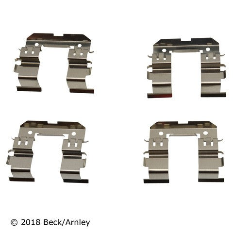 Disc Brake Pad and Hardware Kit Beck Arnley 085-6870