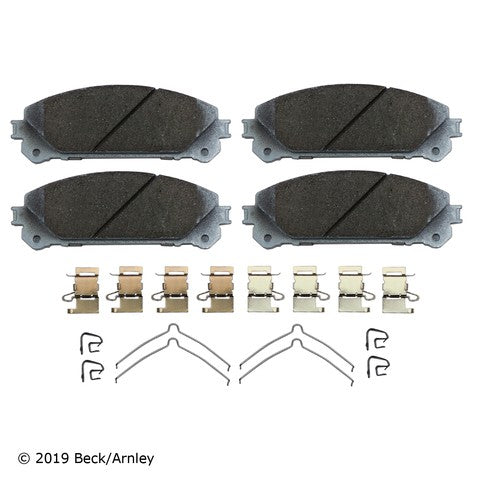 Disc Brake Pad and Hardware Kit Beck Arnley 085-6893