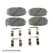 Disc Brake Pad and Hardware Kit Beck Arnley 085-6900