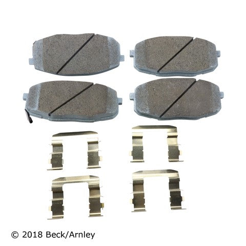 Disc Brake Pad and Hardware Kit Beck Arnley 085-6900