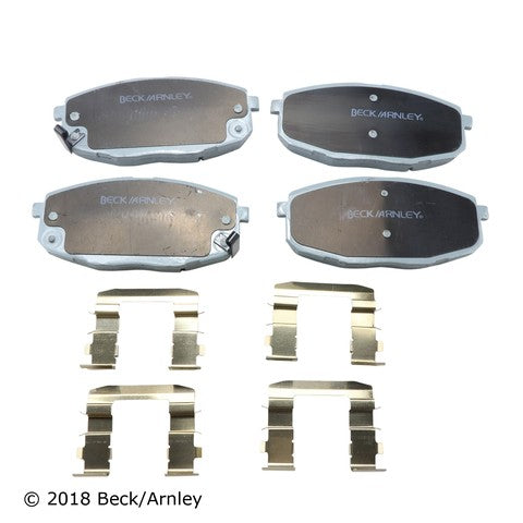 Disc Brake Pad and Hardware Kit Beck Arnley 085-6900
