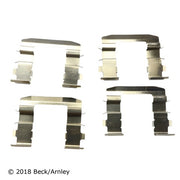 Disc Brake Pad and Hardware Kit Beck Arnley 085-6900