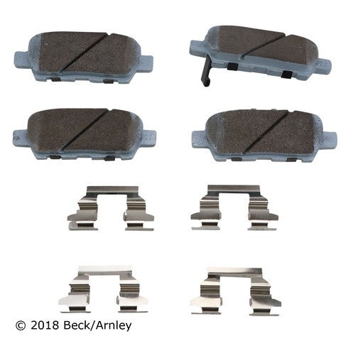 Disc Brake Pad and Hardware Kit Beck Arnley 085-6916