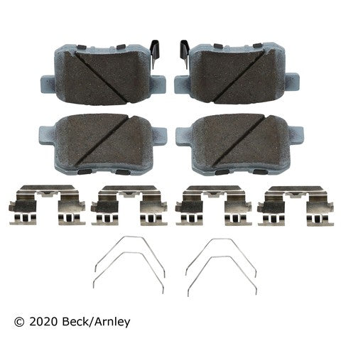 Disc Brake Pad and Hardware Kit Beck Arnley 085-6926
