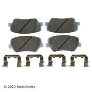 Disc Brake Pad and Hardware Kit Beck Arnley 085-6931