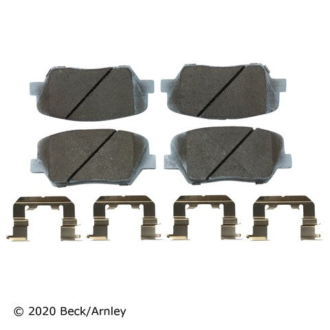 Disc Brake Pad and Hardware Kit Beck Arnley 085-6931