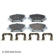 Disc Brake Pad and Hardware Kit Beck Arnley 085-6931