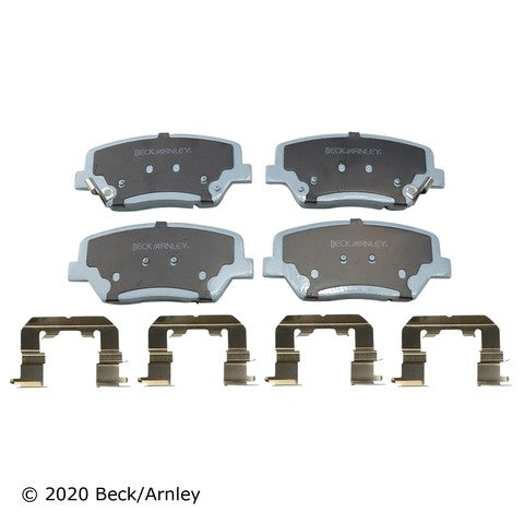 Disc Brake Pad and Hardware Kit Beck Arnley 085-6931